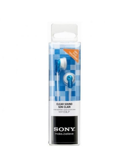 Auriculares Intrauditivos Sony MDR-E9LP/ Jack 3.5/ Azules