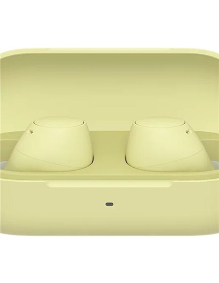 Auriculares Bluetooth Sony WF-C510 con estuche de carga/ Autonomía 5h/ Amarillos