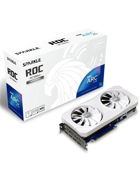 Tarjeta Gráfica Sparkle Intel Arc A770 ROC LUNA OC/ 16GB GDDR6