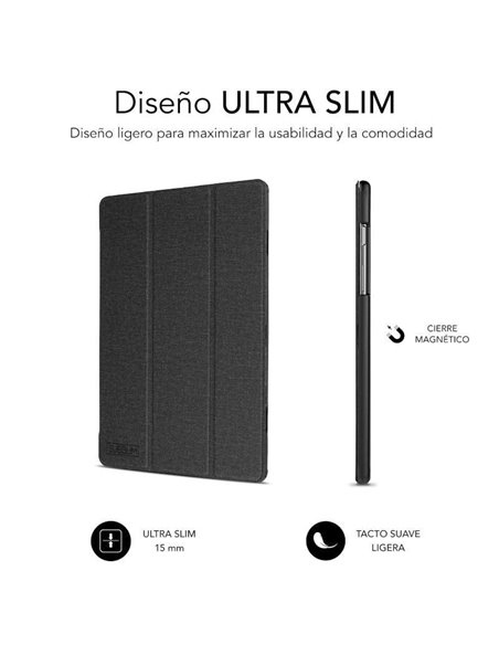 Funda Subblim Shock Case para Tablets Samsung Galaxy Tab A9 X115/ Negra