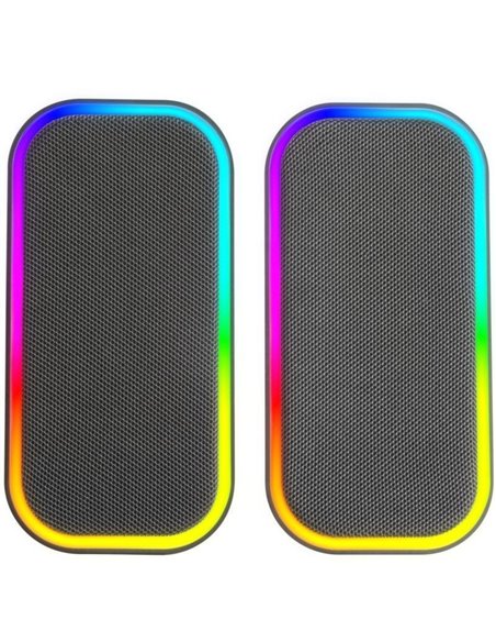 Altavoces con Bluetooth Mars Gaming MS-OM/ 20W/ 2.0
