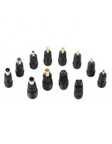 Cargador de Portátil TooQ TQLC-100BS01M/ 100W/ Manual/ 12 Conectores/ Voltaje 12-24V/ 1 USB