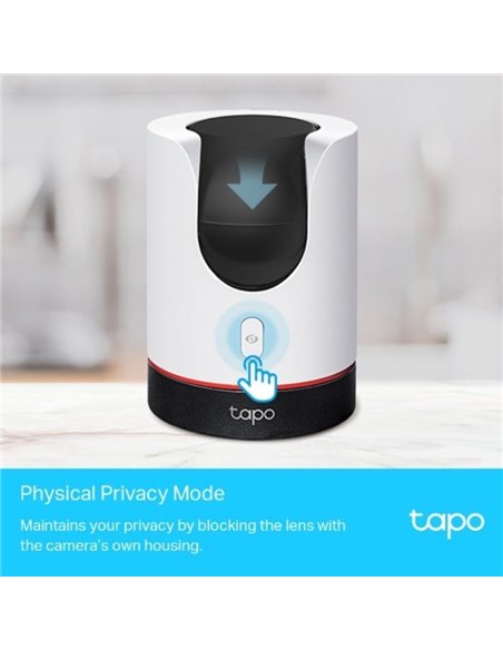 Cámara de Videovigilancia TP-Link Tapo C225/ 120º/ Visión Nocturna/ Control desde APP