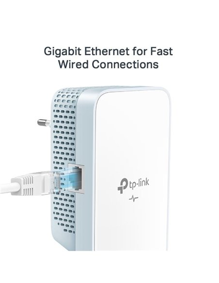 Adaptador Powerline TP-Link TL-WPA7517 Kit 1000Mbps/ Alcance 300m/ Pack de 2