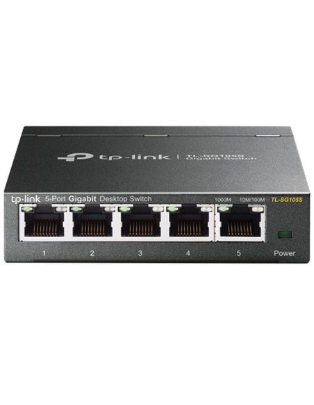 Switch TP-Link TL-SG105S 5 Puertos/ RJ-45 10/100/1000