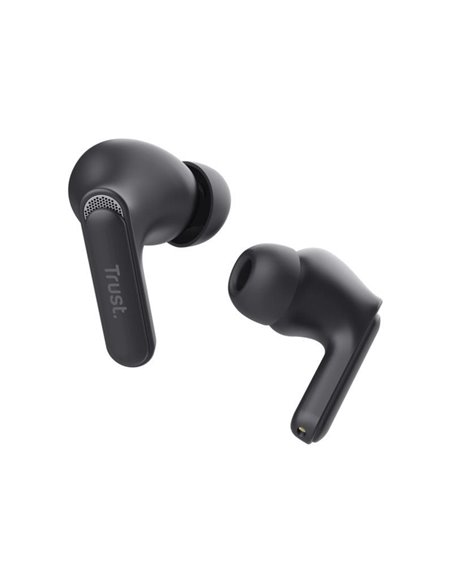 Auriculares Bluetooth Trust Yavi ENC con estuche de carga/ Negros