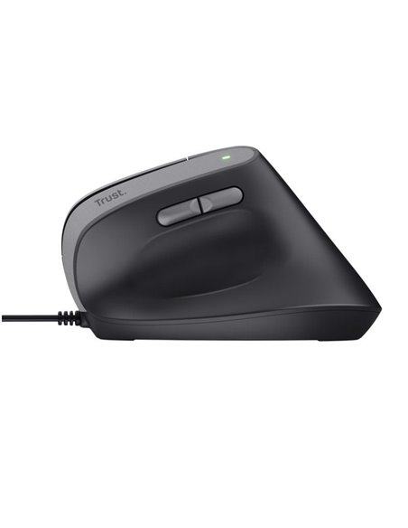 Ratón Ergonómico Trust Bayo II/ Hasta 2400 DPI