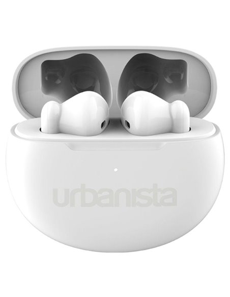 Auriculares Bluetooth Urbanista Austin con estuche de carga/ Autonomía 5h/ Blancos