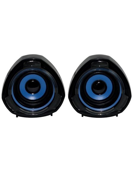 Altavoces Woxter Big Bass 70/ 15W/ 2.0/ Azules y Negros
