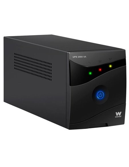 SAI Línea Interactiva Woxter UPS 650 VA/ 650VA-360W/ 2 Salidas/ Formato Torre