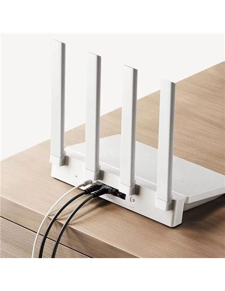Router Inalámbrico Xiaomi Router AX3000T 3000Mbps/ 2.4GHz 5GHz/ 4 Antenas/ WiFi 802.11a/b/g/n/ac/ax