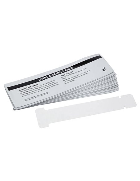 Tarjetas de limpieza largas
