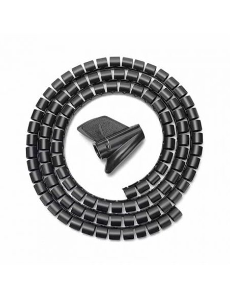Organizador de cables en espiral aisens a151-0406/ 1m