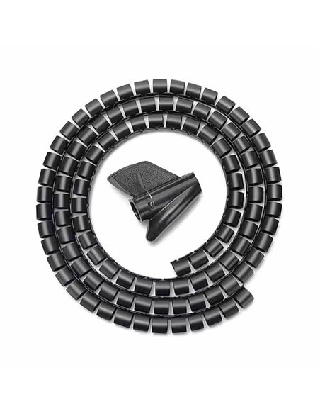 Organizador de cables en espiral aisens a151-0406/ 1m