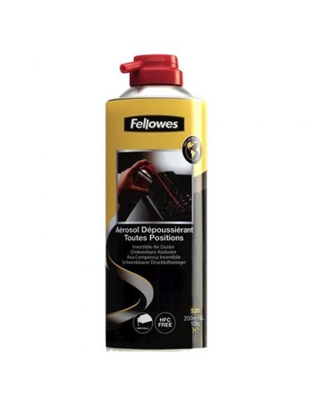 Spray de aire a presión fellowes 9974804/ capacidad 200ml