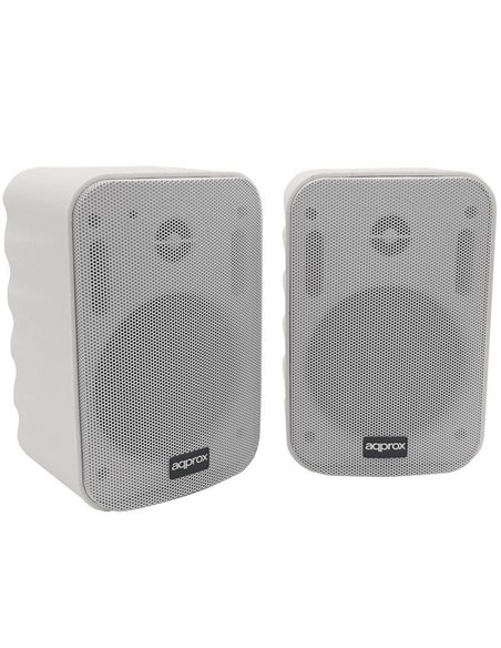 Altavoces con bluetooth approx appspkbt/ 40w/ 2.0/ blancos