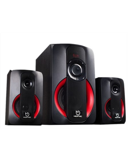 Altavoces con bluetooth hiditec h400/ 80w/ 2.1