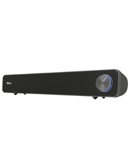 Barra de sonido para pc trust arys/ 12w/ 2.0