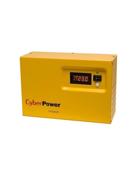Inversor de corriente cyberpower cps600e/ 600va/ 420w schuko