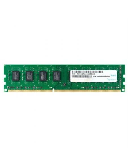 Memoria ram apacer 8gb/ ddr3/ 1600mhz/ 1.5v/ cl11/ dimm