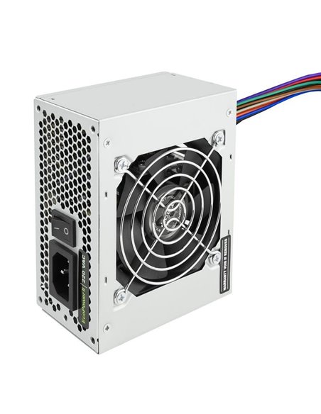Fuente de alimentación sfx tooq tqep-500s-sfx/ 500w/ ventilador 8cm