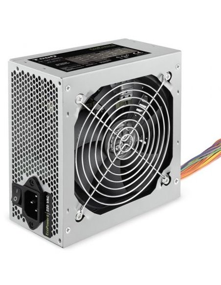 Fuente de alimentación tooq tqep-500sse/ 500w/ ventilador 12cm