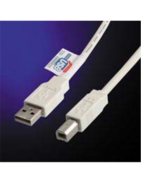 Cable USB 1,8 m USB 2.0 USB A USB B Negro