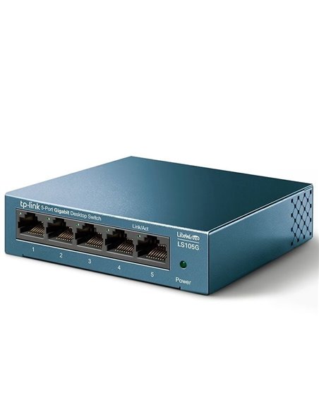 Switch tp-link ls105g 5 puertos/ rj-45 10/100/1000