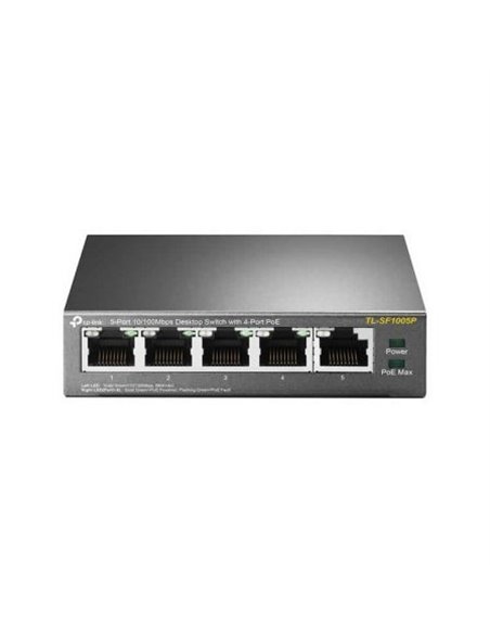 Switch tp-link tl-sf1005p 5 puertos/ rj-45 10/100 poe