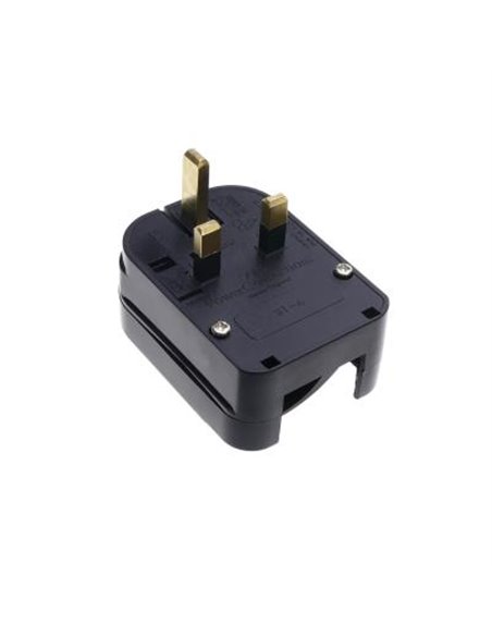 Adaptador Schuko hembra a BS1363 macho