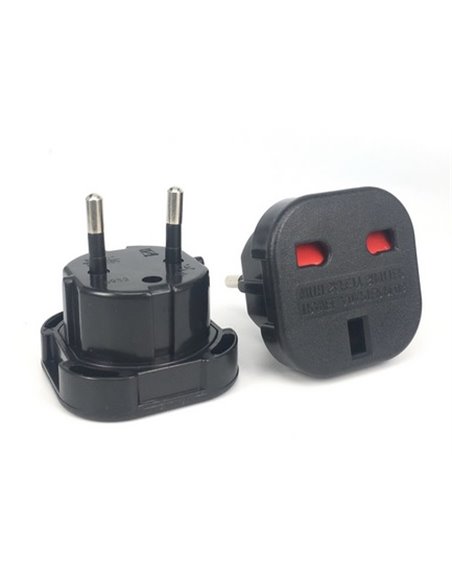Adaptador de cargador de viaje UK-EU