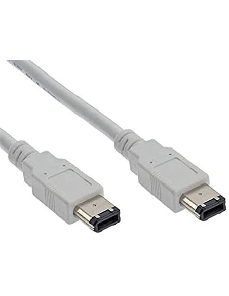 Cable Firewire IEEE1394 de 6 pines a 6 pines