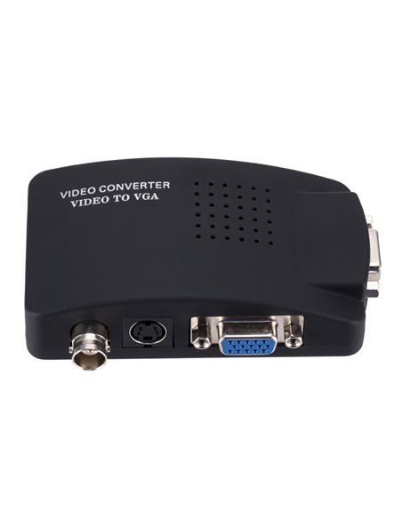 Convertidor de vídeo VGA BNC SVIDEO a VGA
