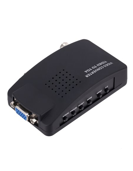 Convertidor de vídeo VGA BNC SVIDEO a VGA