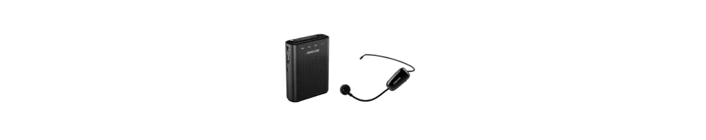 Altavoz Amplificador Portátil con Micrófono | sistematics.es